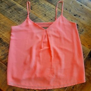 Bright strappy summer tank